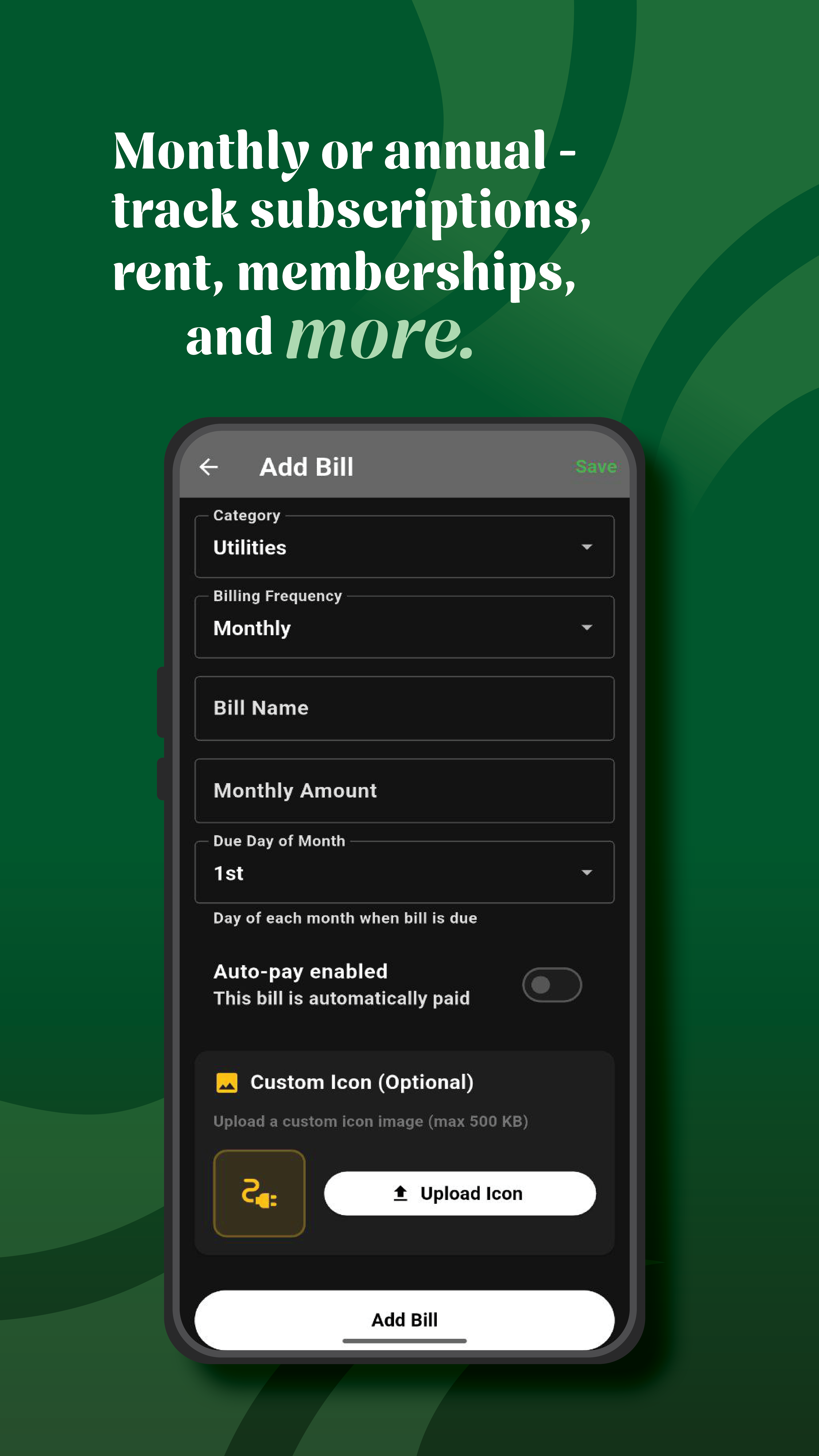 Secure Budget analytics